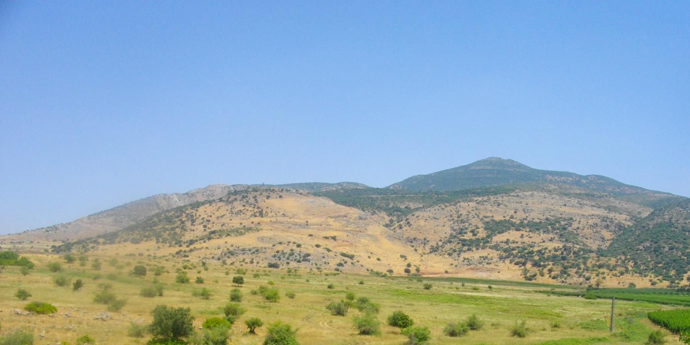 Mountains near the Sea of Galilee